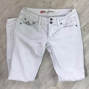 Grane White Skinny Jeans